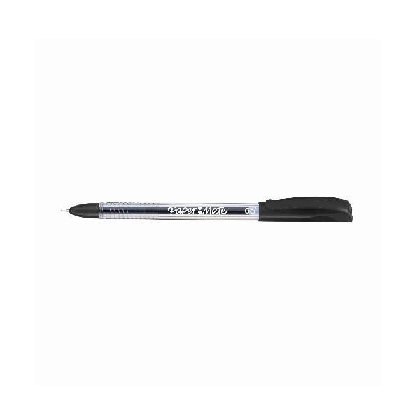 Paper Mate Jiffy - Penna a sfera - nero - inchiostro gel - 0.7 mm - extra fine …