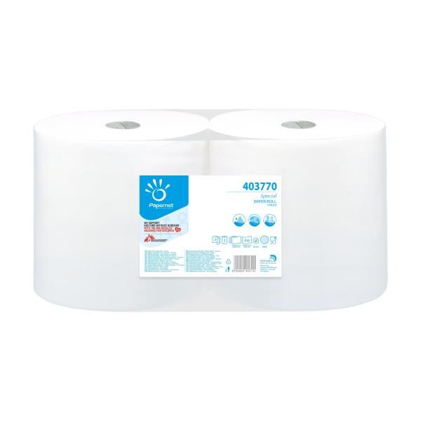 Papernet Special - Asciugamani - pura cellulosa - 816 fogli - rotolo - 240.72 m…
