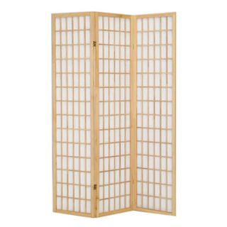 Paravento a 3 ante Serena Group in legno e carta di riso faggio 130,5x178 cm NY…