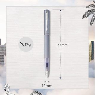 Parker Vector XL - Penna stilografica - blu - medio