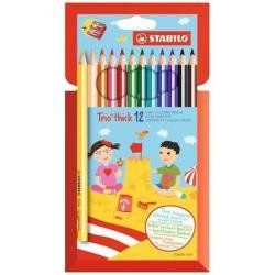 Pastello TrioThick - diametro mina 4,2 mm - con temperino - colori assortiti - …