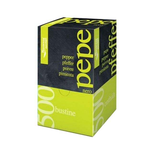 500 bustine monodose pepe nero 0,2gr