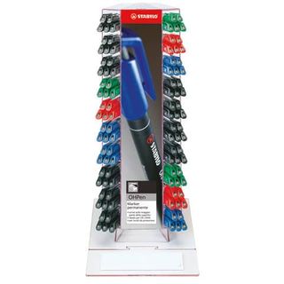 Penna OhPen - punte S/F/M - colori assortiti - Stabilo - expo 150 pezzi