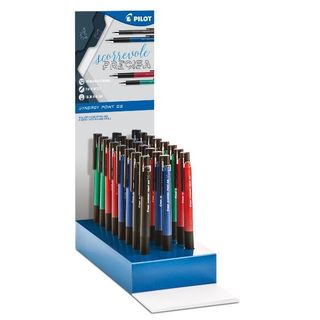 Penna Roller Synergy Point - 0,5 mm - colori assortiti - Pilot - expo 42 pezzi