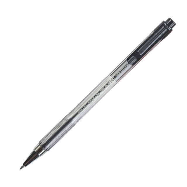 Penna a sfera a scatto BP S Matic - punta media 1,0mm - nero - Pilot