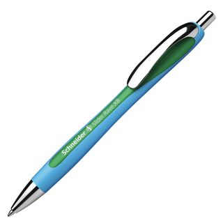 Penna a sfera a scatto Slider Rave - punta XB - verde - Schneider