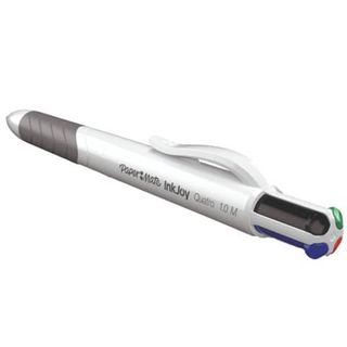 Penna a sfera a scatto multifunzione Inkjoy Quatro - punta 1,0mm - classic - Pa…