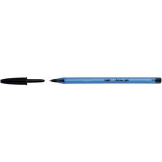 Penna a sfera con cappuccio Cristal Soft - punta 1,2mm - nero - Bic - conf. 50 …