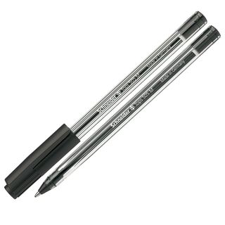 Penna a sfera con cappuccio Tops 505 - punta 0,7mm - nero - Schneider