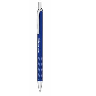 Penna roller EnerGel Metal Slim - punta 0,7 mm - fusto blu - Pentel