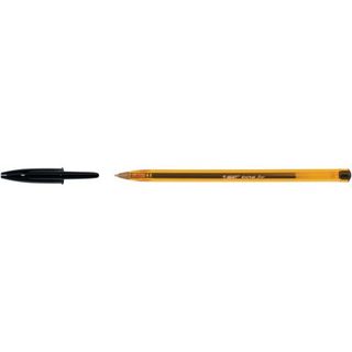 Penna sfera Cristal - punta fine 0,8 mm - nero - Bic - conf. 50 pezzi