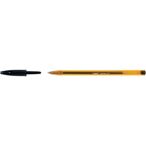 Penna sfera Cristal - punta fine 0,8 mm - nero - Bic - conf. 50 pezzi