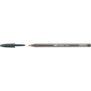 Penna sfera Cristal Large - punta 1,6 mm - nero - Bic - conf. 50 pezzi