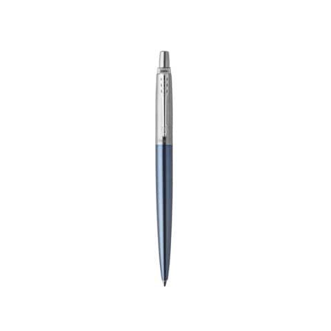 Penna sfera Jotter Core - punta M - fusto blu ghiaccio - Parker