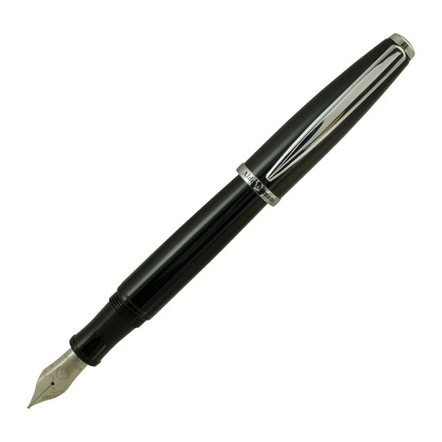 Penna stilografica Aldo Domani - punta M - nero - Monteverde