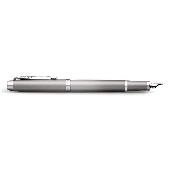 Penna stilografica IM Monochrome Rituals Grey - punta M - grigio - Parker