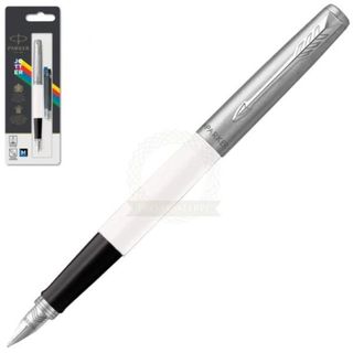 Penna stilografica Jotter Original - punta M - fusto bianco - Parker