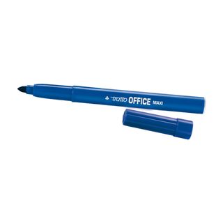 Pennarelli Office punta feltro - punta maxi - tratto 0,80-2,00mm - blu - Tratto…