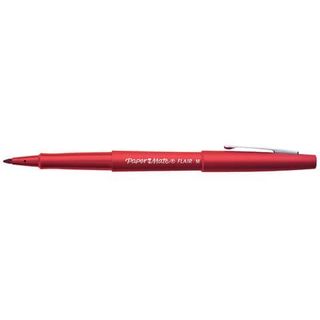 Pennarello Flair Nylon - punta feltro - 1,10mm - rosso - Papermate