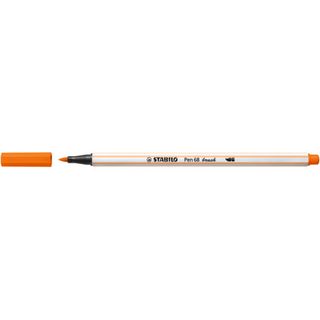 Pennarello Stabilo Pen 68 brush - punta a pennello - M 1 mm vermiglio pallido -…