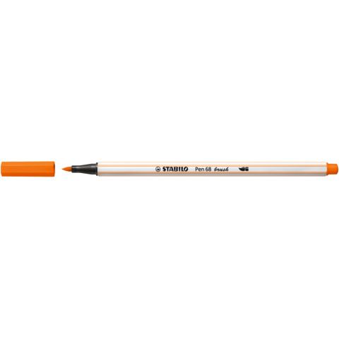Pennarello Stabilo Pen 68 brush - punta a pennello - M 1 mm vermiglio pallido -…
