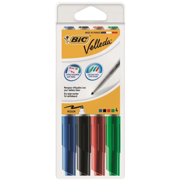 Pennarello Whiteboard Marker Velleda 1741 - punta tonda 1,4 mm - colori assorti…