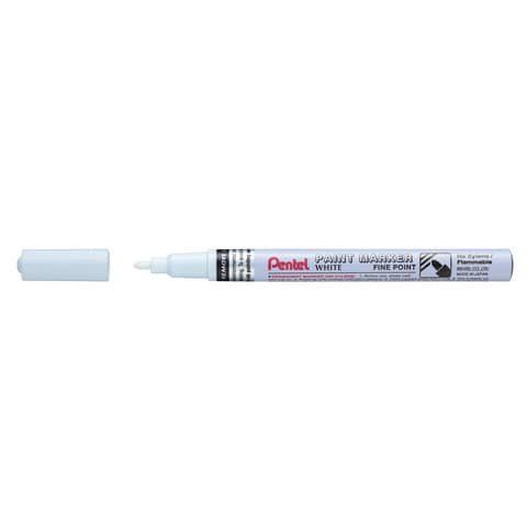 Pentel - Paint marker - permanente - bianco - inchiostro pigmentato - 1.5-2.5 m…