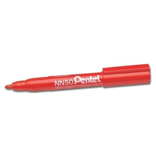 Pentel Green Label NN50 - Marcatore - permanente - rosso - 5 mm