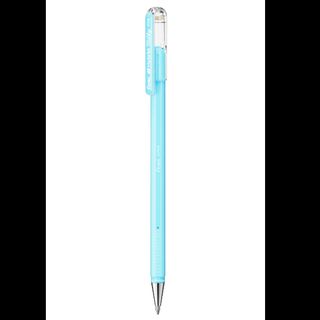 Pentel Hybrid Milky - Penna a sfera - blu pastello - inchiostro gel - 0.8 mm