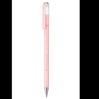 Pentel Hybrid Milky - Penna a sfera - rosa pastello - inchiostro gel - 0.8 mm