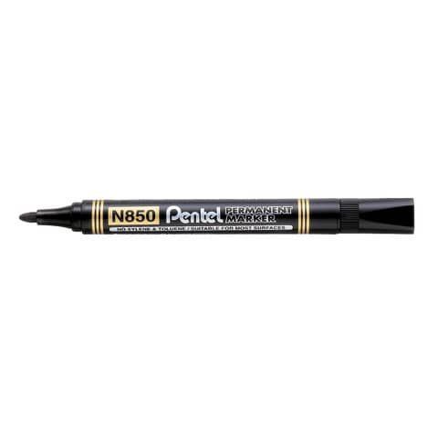 Pentel N850 - Marcatore - permanente - nero - 2.1 mm