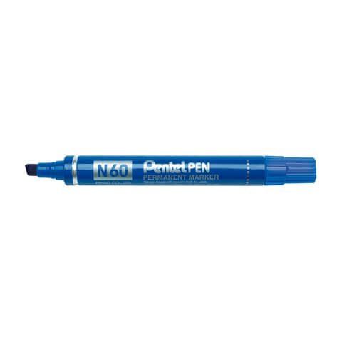 Pentel PEN - Marcatore - permanente - blu - 2.5-7 mm