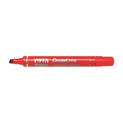 Pentel PEN - Marcatore - permanente - rosso - inchiostro a base olio - 3.9-5.5 …