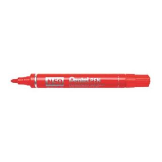 Pentel PEN N50 - Marcatore - permanente - rosso - 2.2 mm