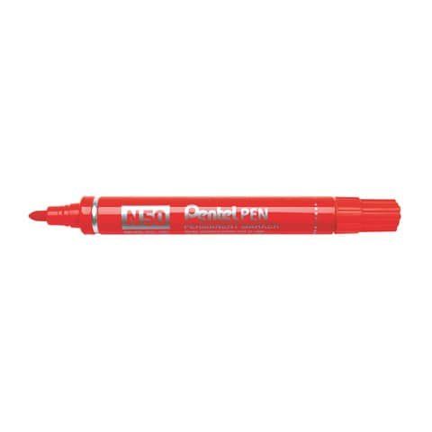 Pentel PEN N50 - Marcatore - permanente - rosso - 2.2 mm