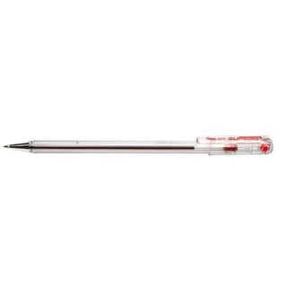 Pentel Superb - Penna a sfera - rosso - inchiostro a base olio - 0.7 mm - fine