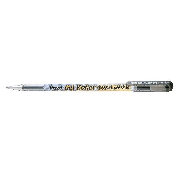 Pentel for Fabric - Penna a sfera - permanente - per tessuto, tessuto - nero - …