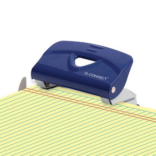 Perforatore a due fori Q-Connect 10 fogli blu KF14215