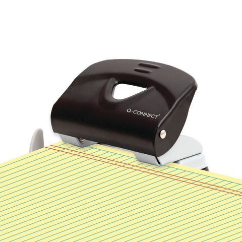 Perforatore a due fori Q-Connect 20 fogli nero KF14217