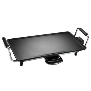 Piastra antiaderente Atena - 43 x 23 cm - 2000 W - nero - Melchioni family