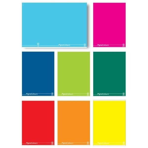 Pigna Colours - Quaderno - graffettato - A5 - 21 fogli - quadretti - disponibil…