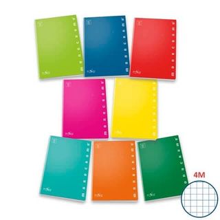 Pigna Monocromo 100 - Quaderno - graffettato - maxi - A4 - 18 fogli / 36 pagine…