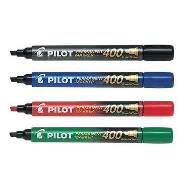 Pilot 400 - Marcatore - permanente - verde - 4 mm