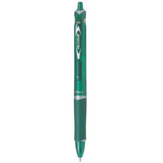 Pilot Acroball Begreen - Penna a sfera - verde - 1 mm - medio - retrattile