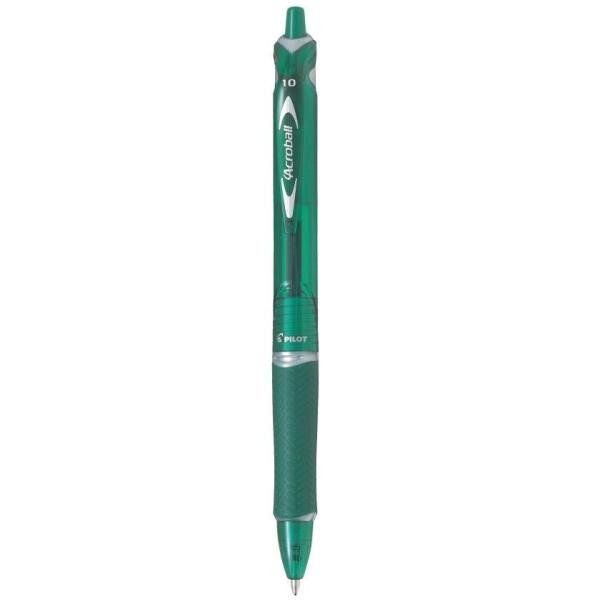 Pilot Acroball Begreen - Penna a sfera - verde - 1 mm - medio - retrattile
