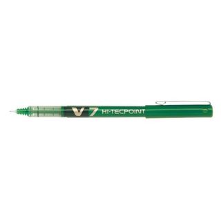 Pilot Hi-Tecpoint V7 Begreen - Penna a sfera - verde - 0.7 mm - medio
