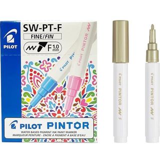 Pilot Pintor - Marcatore - oro - 1.5 mm - fine