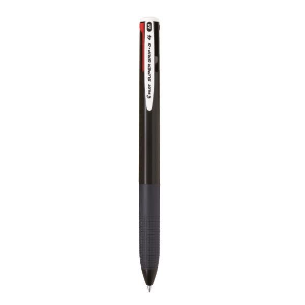 Pilot Super Grip-G 4 - Penna a sfera - medio - retrattile