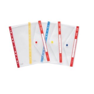 Plastidea - Cartelletta portadocumenti - per 245 x 300 mm - giallo (pacchetto d…
