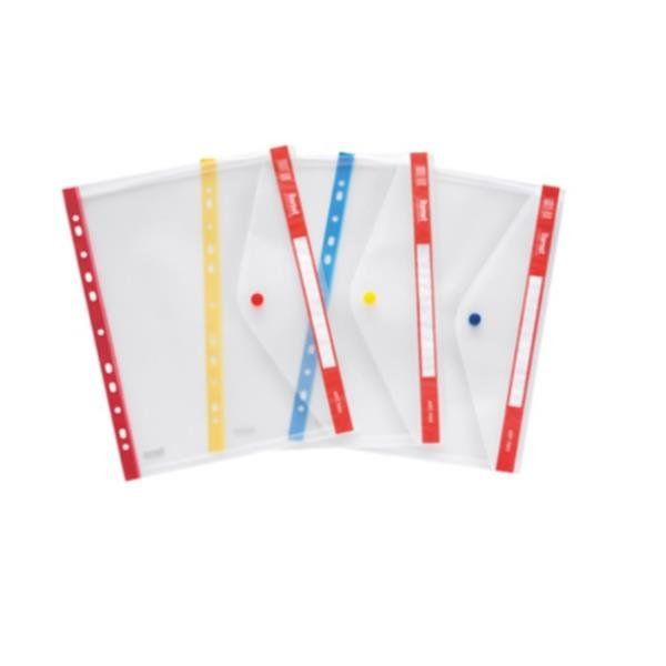 Plastidea - Cartelletta portadocumenti - per 245 x 300 mm - giallo (pacchetto d…